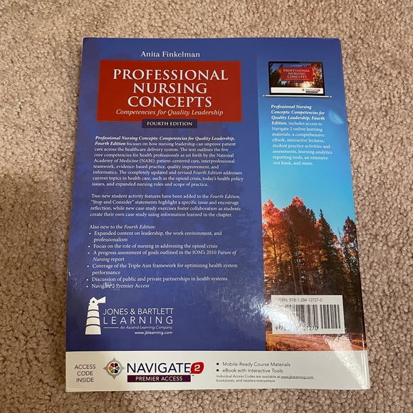Nursing Textbook Professional Nursing Concepts - Picture 2 of 6